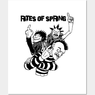 Punk Rock Man Of Rites Of Spring Posters and Art